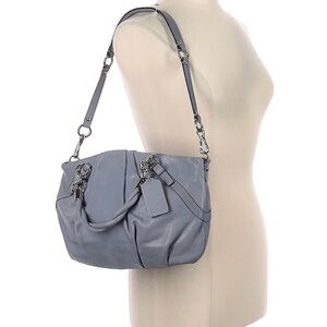 COACH Sophia Madison Sparkle Purple (lilac) Shoulder Bag